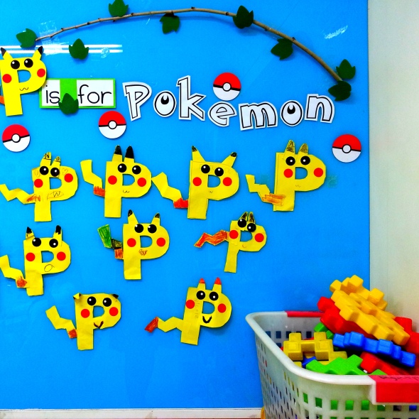 P is for Pikachu